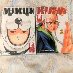 One punch man manga volumes 15 and 16